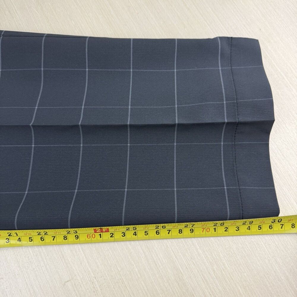 Nike Golf Tour Performance Dri-Fit Pants 34x30 Men Black Windowpane Check 452701 - Picture 12 of 12
